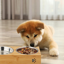 Lade das Bild in den Galerie-Viewer, Doppelte Futterbar für Hunde