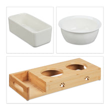 Lade das Bild in den Galerie-Viewer, Katzenfutterstation & Katzengras Schale