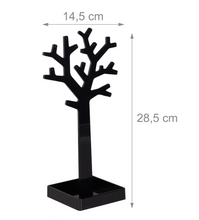 Lade das Bild in den Galerie-Viewer, Schmuckständer Baum 2er-Set schwarz und weiss Jam-Factory.ch