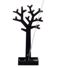 Lade das Bild in den Galerie-Viewer, Schmuckständer Baum 2er-Set schwarz und weiss Jam-Factory.ch