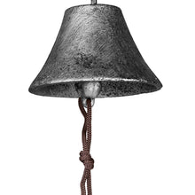 Lade das Bild in den Galerie-Viewer, Türglocke Gusseisen Schlüssel & Schloss Silber Jam-Factory.ch