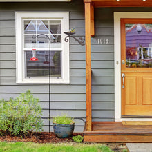 Lade das Bild in den Galerie-Viewer, Vogeltränke Blatt Gusseisen