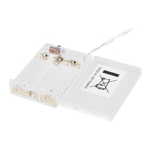 Lade das Bild in den Galerie-Viewer, LED LICHTERKETTE 10 Kugeln Weiss-Grau-Braun für Aussen/Innen