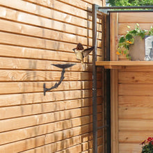 Lade das Bild in den Galerie-Viewer, Vogeltränke Blüte aus Gusseisen