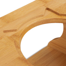 Lade das Bild in den Galerie-Viewer, Geneigte Napfstation BAMBUS für HUND + KATZE
