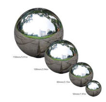 Lade das Bild in den Galerie-Viewer, 5-teiliges Hochglanz Edelstahl Kugel Set