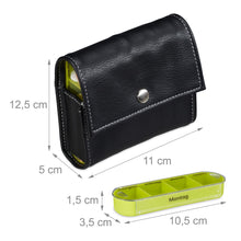 Lade das Bild in den Galerie-Viewer, TABLETTENBOX 7 TAGE mit kleinem ETUI