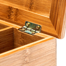 Lade das Bild in den Galerie-Viewer, Teebox Bambus lackiert mit 4 Fächer Jam-Factory.ch