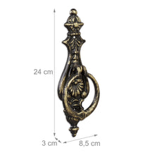 Lade das Bild in den Galerie-Viewer, Türklopfer mit antikem Charme Bronce