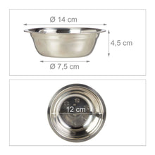 Lade das Bild in den Galerie-Viewer, Standfeste Futterbar für Hunde 2 Näpfe