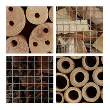 Lade das Bild in den Galerie-Viewer, XXL Insektenhotel 50cm gross geflammt