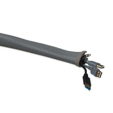 Lade das Bild in den Galerie-Viewer, Kabelschlauch mit Reissverschluss 2m