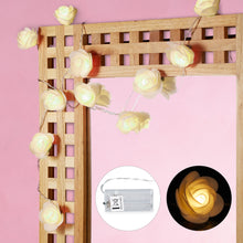 Lade das Bild in den Galerie-Viewer, Rosen LED-Lichterkette weiss 3.3m Jam-Factory.ch