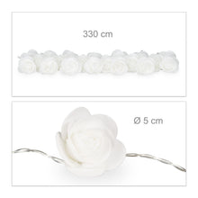 Lade das Bild in den Galerie-Viewer, Rosen LED-Lichterkette weiss 3.3m Jam-Factory.ch