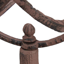 Lade das Bild in den Galerie-Viewer, Dekorative Sonnenuhr aus Gusseisen