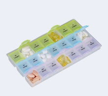 Lade das Bild in den Galerie-Viewer, Tablettenbox 7 Tage 3 Fächer