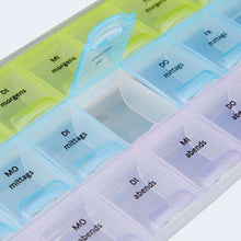 Lade das Bild in den Galerie-Viewer, Tablettenbox 7 Tage 3 Fächer