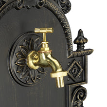 Lade das Bild in den Galerie-Viewer, XL Wandbrunnen im ANTIK-STIL gold-braun