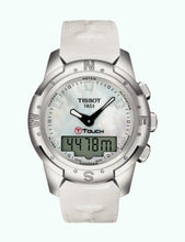 Lade das Bild in den Galerie-Viewer, NEU Tissot T-Touch II Perlmutt Diamanten NEU mit GARANTIE
