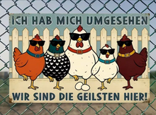 Lade das Bild in den Galerie-Viewer, Schild "Wir sind die geilsten hier" Jam-Factory.ch
