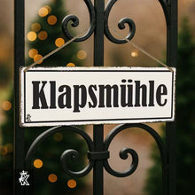 Lade das Bild in den Galerie-Viewer, Schild "Klapsmühle" Jam-Factory.ch

