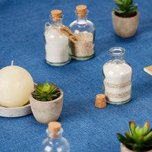 Lade das Bild in den Galerie-Viewer, Dekofläschchen Set mit Korkdeckel 125ml - 24er Set Jam-Factory.ch
