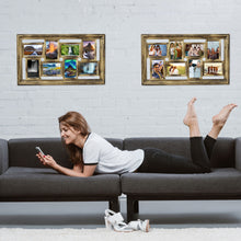 Lade das Bild in den Galerie-Viewer, Bilderrahmen Vintage für 8 Bilder
