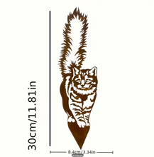 Lade das Bild in den Galerie-Viewer, Schild Katze rostig Jam-Factory.ch
