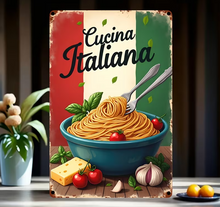 Lade das Bild in den Galerie-Viewer, Schild Cucina Italiana Jam-Factory.ch
