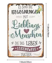 Lade das Bild in den Galerie-Viewer, Schild "Lieblingsmenschen" Jam-Factory.ch
