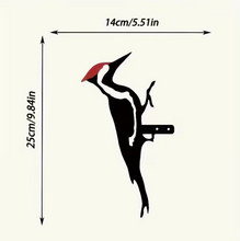 Lade das Bild in den Galerie-Viewer, Specht Schild schwarz
