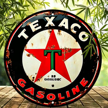 Lade das Bild in den Galerie-Viewer, Aluminium Schild "TEXACO" Jam-Factory.ch
