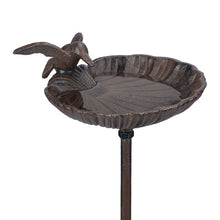 Lade das Bild in den Galerie-Viewer, Vogeltränke Gusseisen mit Erdspiess Jam-Factory.ch
