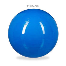 Lade das Bild in den Galerie-Viewer, Gymnastikball, Sitzball 65cm blau
